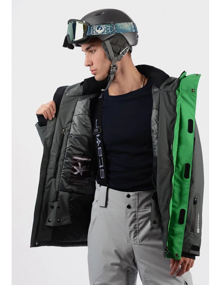 Куртка мужская STAYER 18-42303 50 зеленый Р:58 1842303504804 Куртки STAYER 9 920 ₽