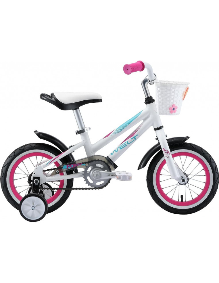 Велосипед 12" WELT Pony White/Pink 2020 9333725544865 Детские велосипеды WELT 18 990 ₽