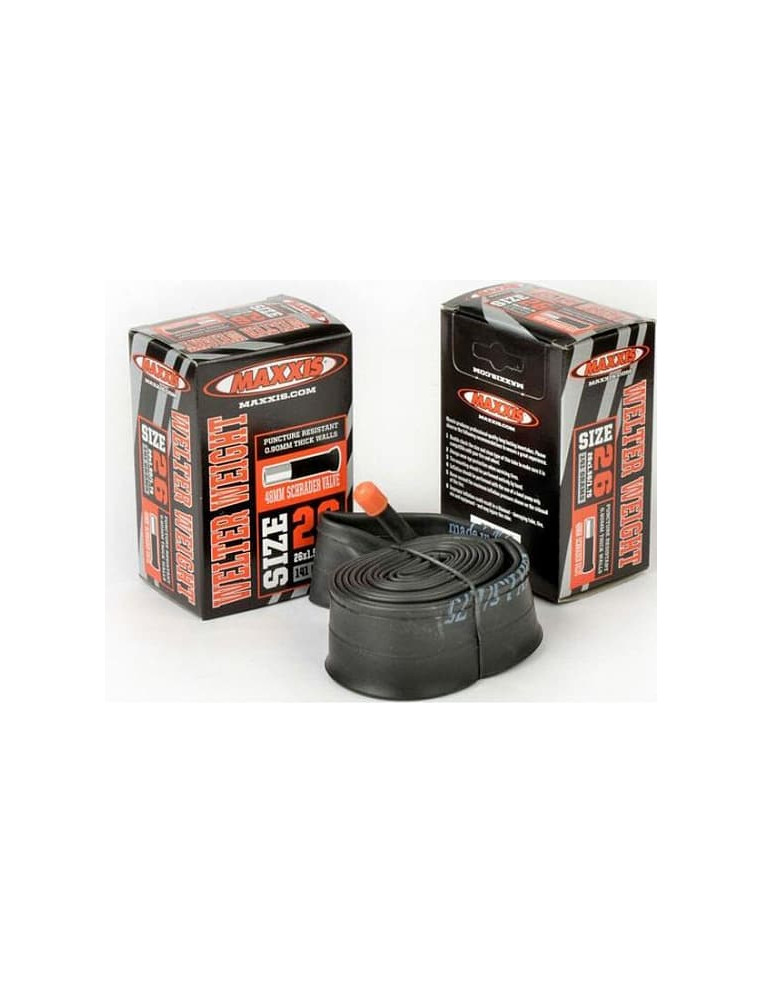Камера 26"Х1.90/2.125 SV48 (авто ниппель) Maxxis 4717784023861 Колеса и покрышки Maxxis 490 ₽