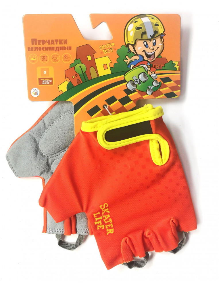 Перчатки вело VINCA детские VG 969 Skater (4 года) 2000014394650 Перчатки VS 610 ₽