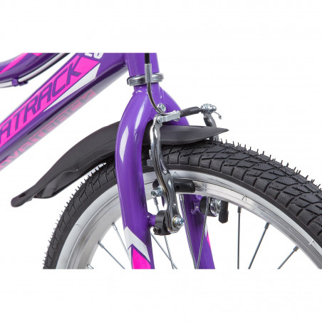 Велосипед 20" NOVATRACK ALICE 6 скоростей, Фиолетовый 2200000017772 Детские велосипеды Novatrack 11 450 ₽
