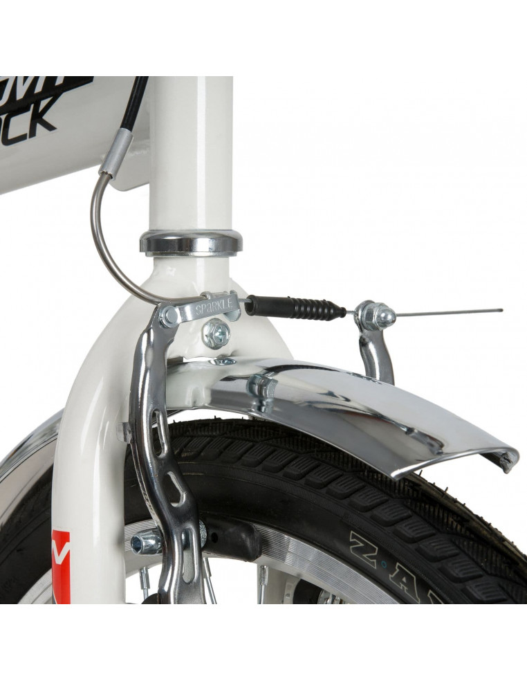 Велосипед 20" NOVATRACK Складной TG-20 V-brake Белый 2200000017963 Дорожные велосипеды Novatrack 13 380 ₽