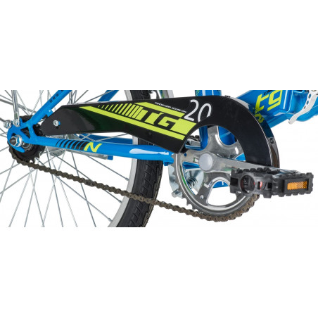 Велосипед 20" NOVATRACK Складной TG-20 Синий 2200000017949 Дорожные велосипеды Novatrack 13 690 ₽