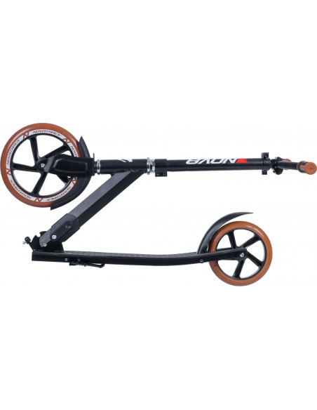 Самокат NOVATRACK DEFT алюм, max 100кг, 230*180мм, Черный 2200000018069 Городские самокаты Novatrack 5 480 ₽