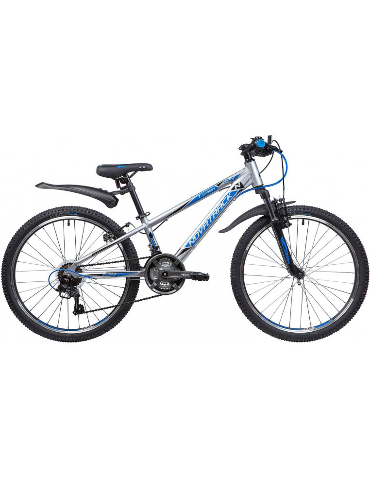 Велосипед 24" NOVATRACK LUMEN 13" 18 скор. Серебристый 2200000018731 Детские велосипеды Novatrack 15 480 ₽