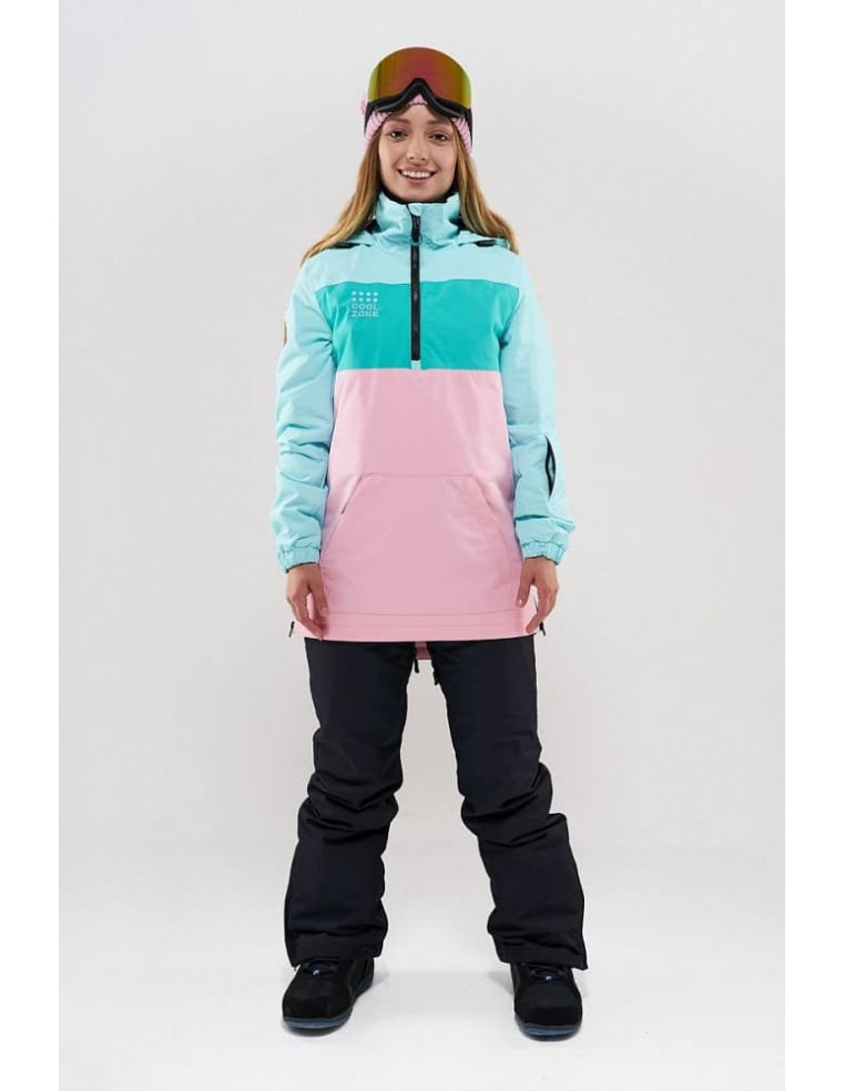 Анорак COOL ZONE АК1103/23/21 аквамарин-мятный-св.розовый Р:XS 1600001026833 Женские костюмы COOL ZONE 10 900 ₽