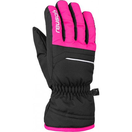 Перчатки REUSCH JR Alan Black/Pink Glo P:6 4060485238929 Аксессуары Reusch 1 990 ₽