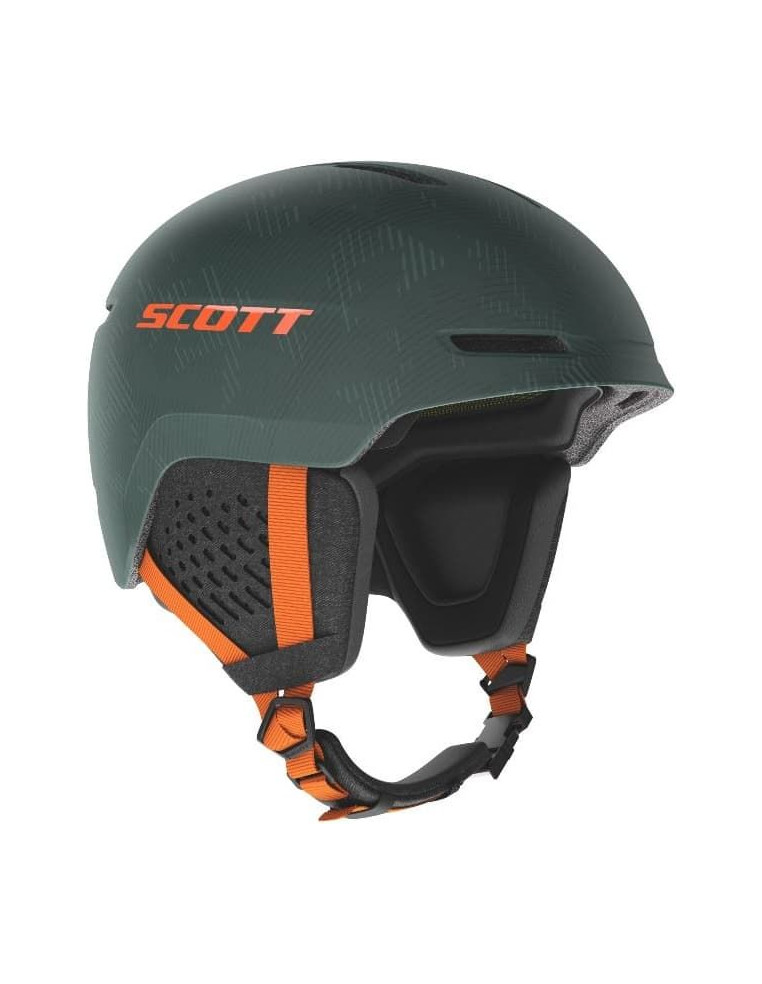 Шлем SCOTT Track Plus sombre green/pumpkin orange L 7613368943136 Горнолыжные шлемы SCOTT 10 100 ₽