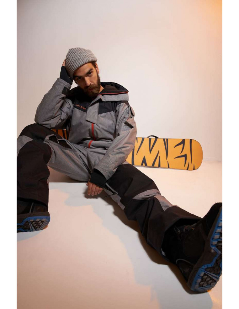 Комбинезон COOL ZONE IRON черный/серый меланж Р:XS 1600001025652 Комбинезоны COOL ZONE 23 800 ₽
