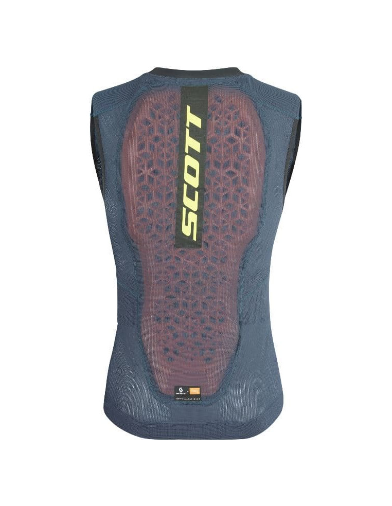 Защита спины SCOTT AirFlex MS Light Vest Protector blue nights/lime yellow Р:S 7613368576877 Защита спины SCOTT 10 600 ₽