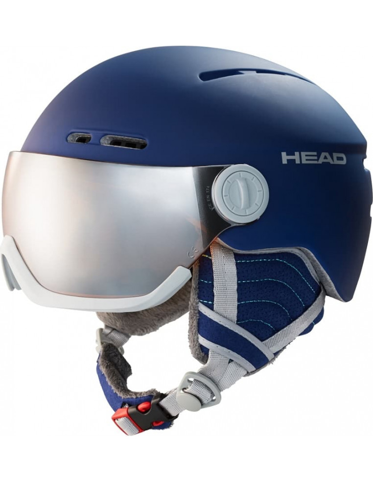 Шлем HEAD QUEEN с визором Night Blue M/L 54-57 2200000022929 Горнолыжные шлемы HEAD 12 990 ₽