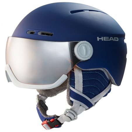 Шлем HEAD QUEEN с визором Night Blue M/L 54-57 2200000022929 Горнолыжные шлемы HEAD 12 990 ₽