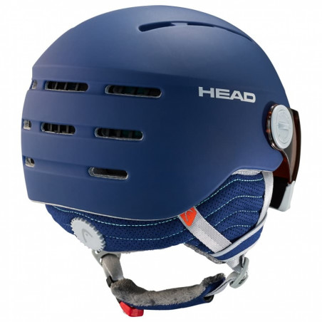 Шлем HEAD QUEEN с визором Night Blue M/L 54-57 2200000022929 Горнолыжные шлемы HEAD 12 990 ₽