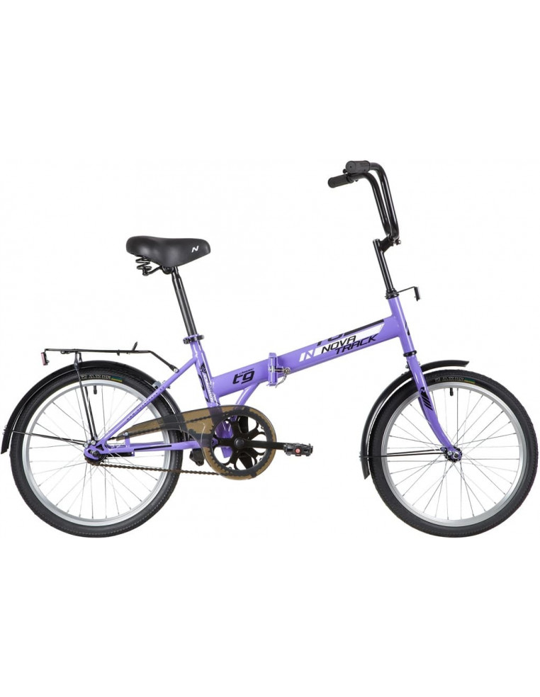 Велосипед 20" NOVATRACK Складной TG-30 Фиолетовый 2200000026088 Дорожные велосипеды Novatrack 11 390 ₽