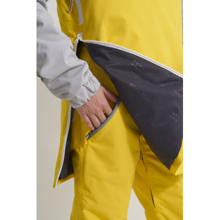 Анорак COOL ZONE MOOD холодный серый/желтый Р:XS 1600001813303 Куртки женские COOL ZONE 13 200 ₽