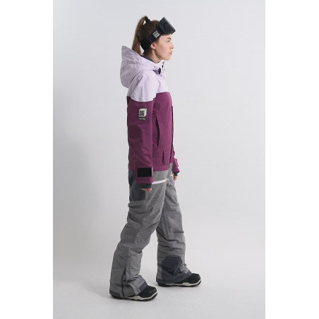 Комбинезон COOL ZONE VIBE лавандовый (соты)/бордовый/серый меланж Р:XS 1600001812658 Комбинезоны COOL ZONE 24 700 ₽