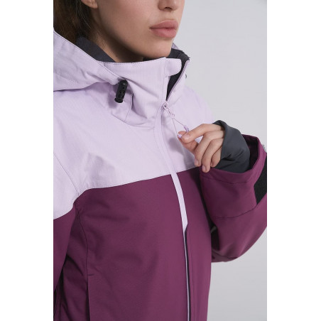 Комбинезон COOL ZONE VIBE лавандовый (соты)/бордовый/серый меланж Р:XS 1600001812658 Комбинезоны COOL ZONE 24 700 ₽