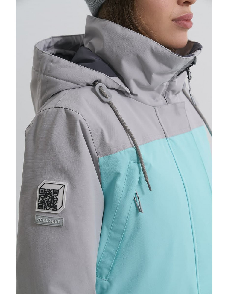 Парка COOL ZONE SWIPE холодный/серый-аквамарин Р:M 1600001813976 Женские костюмы COOL ZONE 16 900 ₽