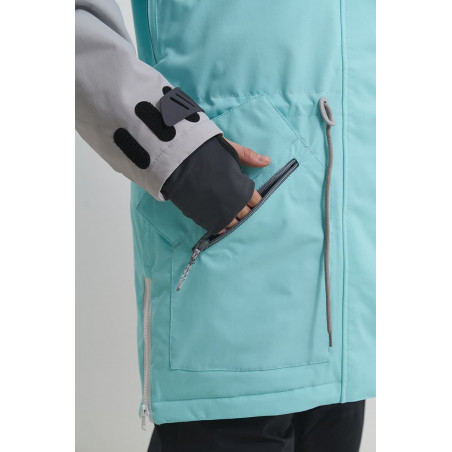 Парка COOL ZONE SWIPE холодный/серый-аквамарин Р:M 1600001813976 Женские костюмы COOL ZONE 16 900 ₽