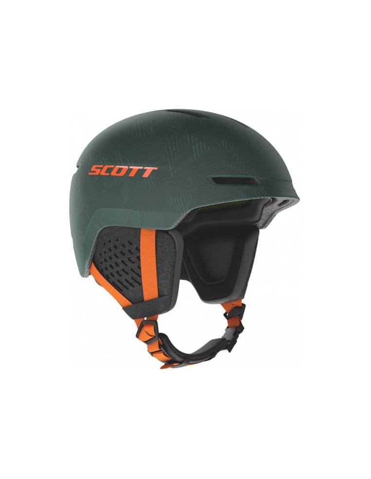 Шлем SCOTT Track Plus sombre green/pumpkin orange M 55-59 7613368943129 Горнолыжные шлемы SCOTT 10 100 ₽
