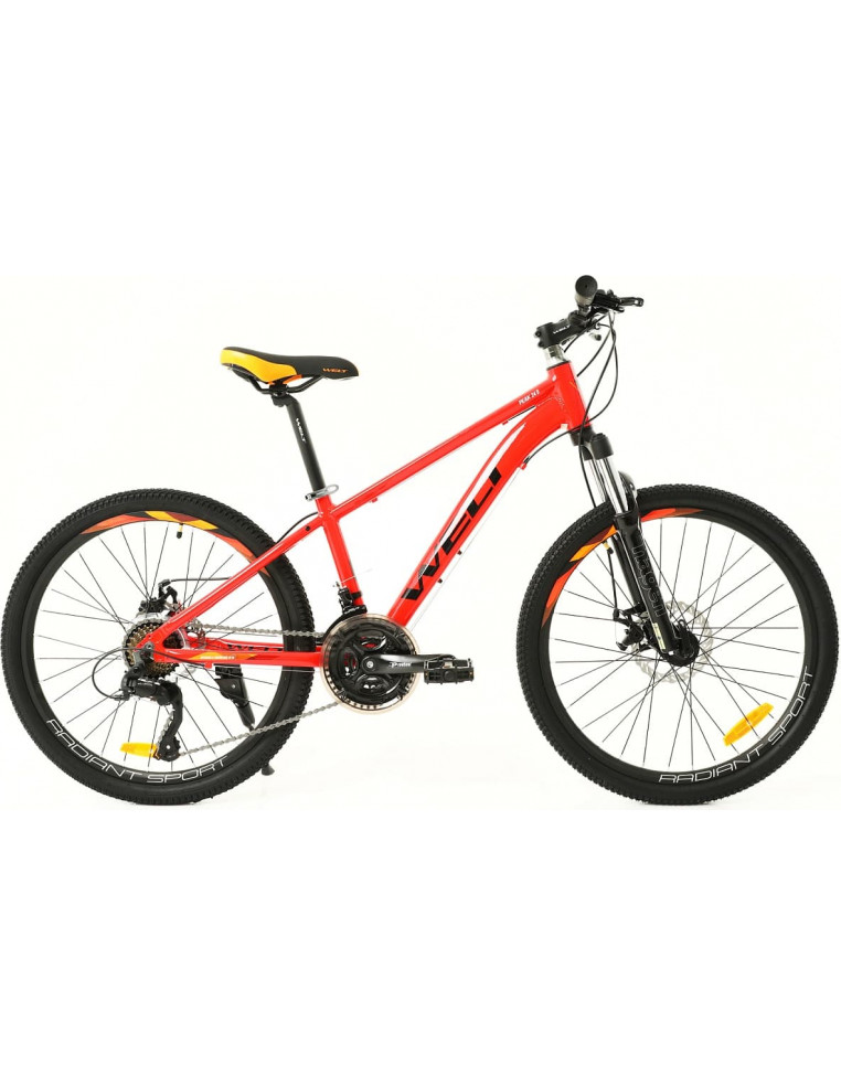 Велосипед 24" WELT Peak 24 D Red 2022 9333725708274 Детские велосипеды WELT 33 990 ₽