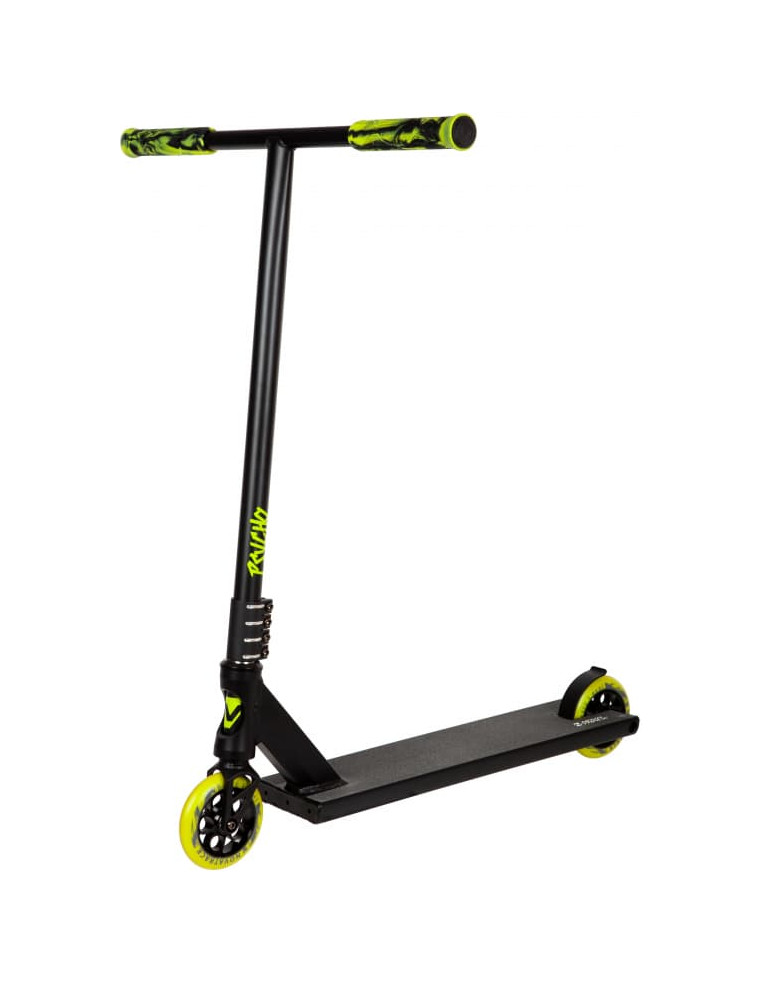 Самокат трюковый NOVATRACK PSYCHO BL 110мм., max 100кг, PU 88A Черно-желтый 2200000031068 Трюковые самокаты Novatrack 9 650 ₽