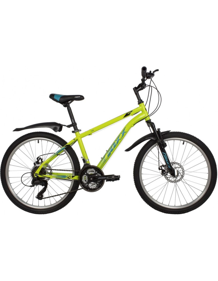 Велосипед 24" FOXX AZTEC D 12", 18 скор. Зеленый 2200000031136 Детские велосипеды Foxx 19 980 ₽