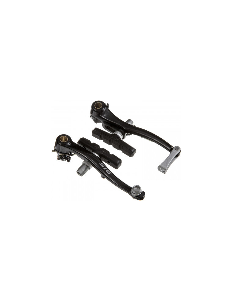 Тормоз V-Brake комплект STG (пара) с колодками 721ADX-BK Х90054 4602010593785 Запчасти для велосипедов STG 1 160 ₽