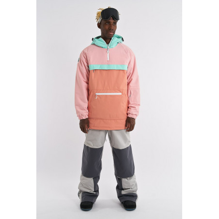 Анорак COOL ZONE PEAK аквамарин/розовый/персиковый Р:XS 1600001825818 Куртки женские COOL ZONE 15 900 ₽