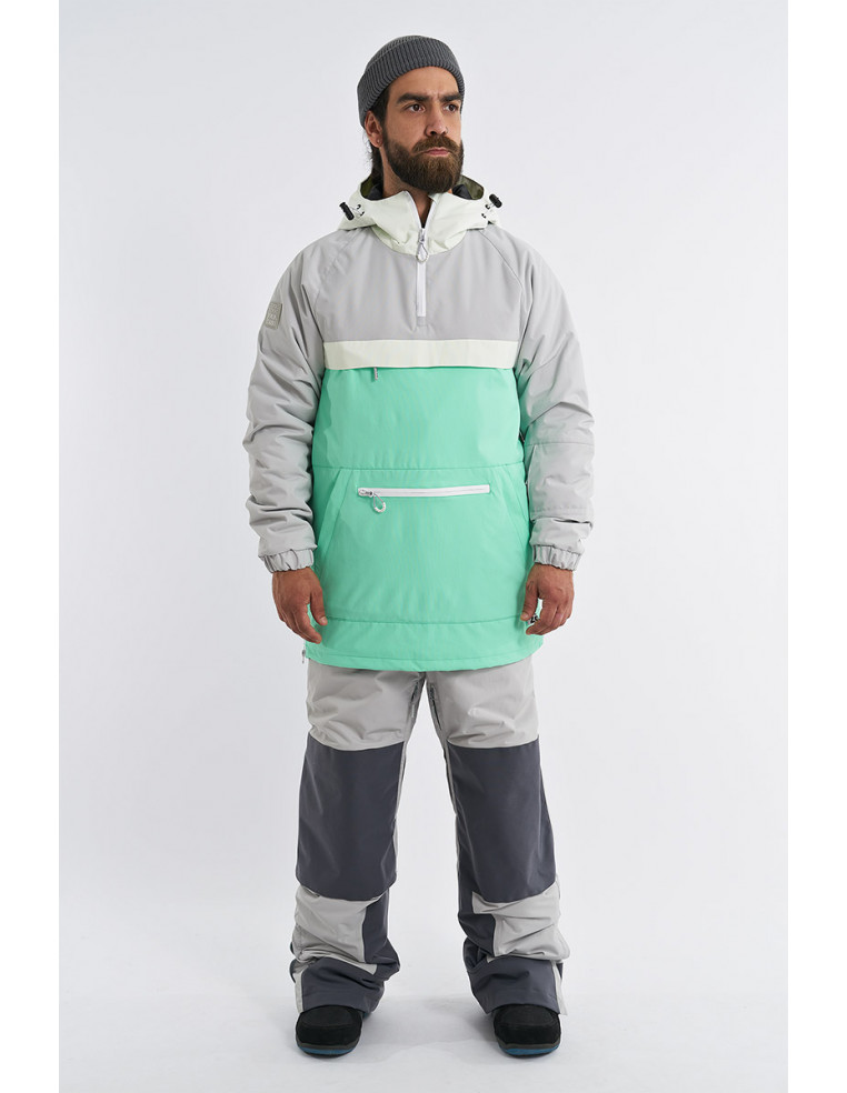 Анорак COOL ZONE PEAK белый/холодный серый/светло-мятный Р:XS 1600001825870 Куртки женские COOL ZONE 15 900 ₽