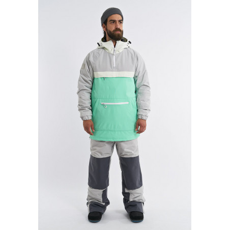 Анорак COOL ZONE PEAK белый/холодный серый/светло-мятный Р:M 1600001825894 Куртки женские COOL ZONE 15 900 ₽