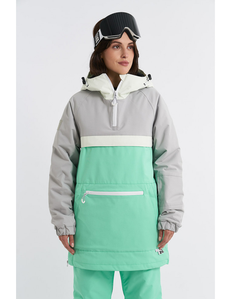Анорак COOL ZONE PEAK белый/холодный серый/светло-мятный Р:XS 1600001825870 Куртки женские COOL ZONE 15 900 ₽