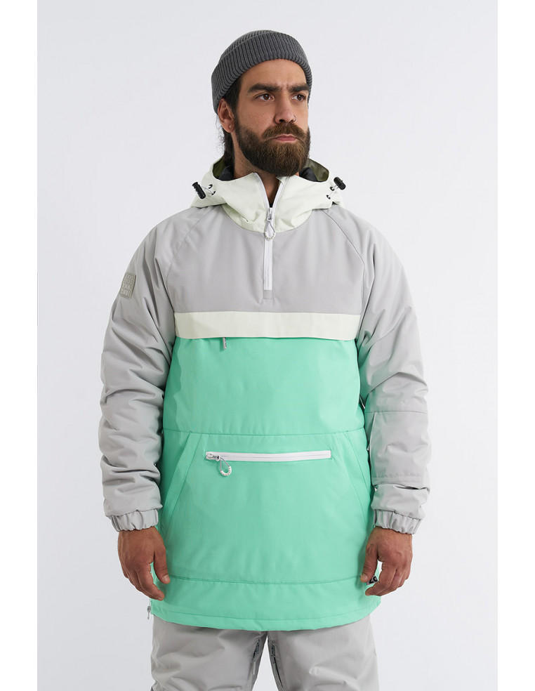 Анорак COOL ZONE PEAK белый/холодный серый/светло-мятный Р:XS 1600001825870 Куртки женские COOL ZONE 15 900 ₽