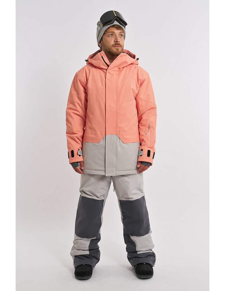 Куртка COOL ZONE POLUS персиковый/холодный серый Р:M 1600001826259 Куртки женские COOL ZONE 17 800 ₽