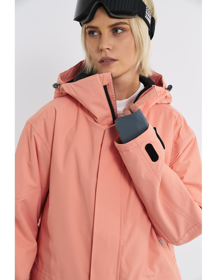 Куртка COOL ZONE POLUS персиковый/холодный серый Р:M 1600001826259 Куртки женские COOL ZONE 17 800 ₽