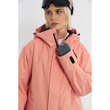 Куртка COOL ZONE POLUS персиковый/холодный серый Р:S 1600001826242 Куртки женские COOL ZONE 17 800 ₽