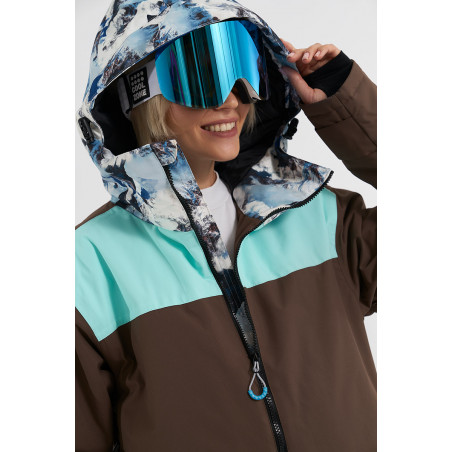 Куртка COOL ZONE YETI принт гора/аквамарин/коричневый Р:S 1600001827027 Женские костюмы COOL ZONE 17 800 ₽