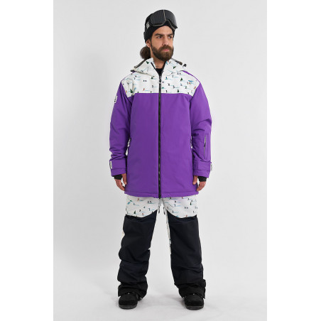 Куртка COOL ZONE YETI принт горнолыжный/пурпурный Р:XS 1600001826839 Куртки женские COOL ZONE 17 800 ₽