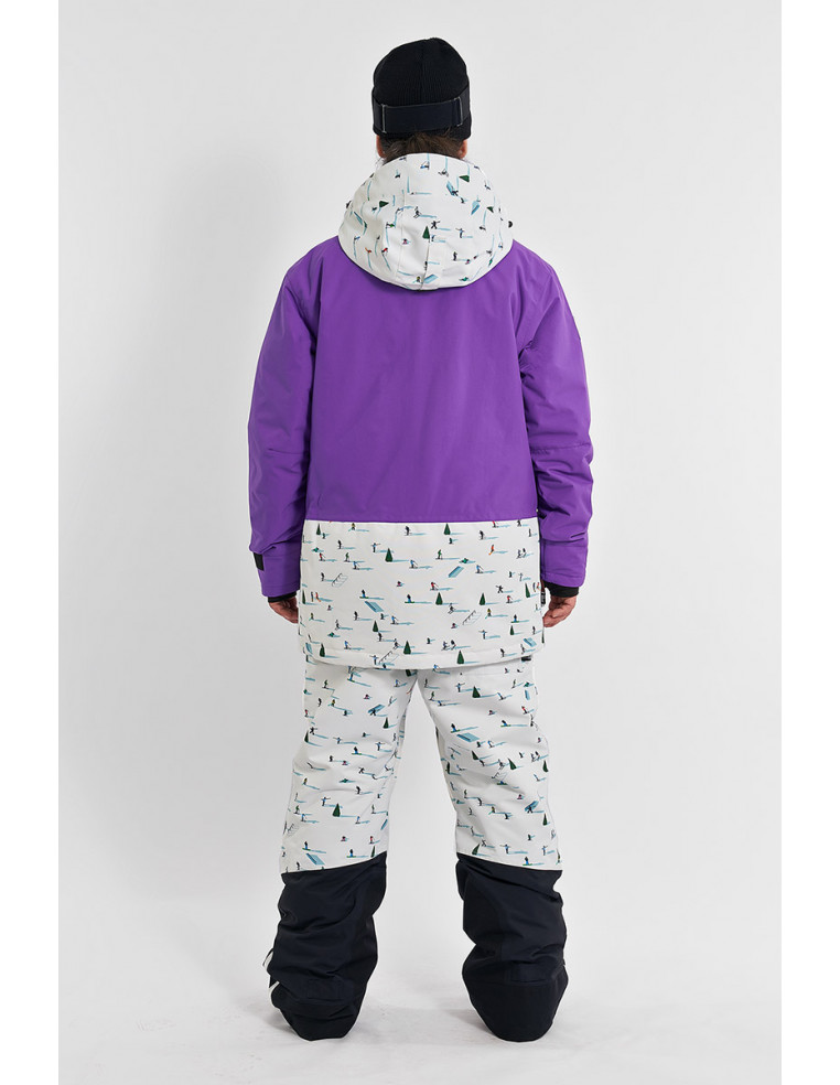 Куртка COOL ZONE YETI принт горнолыжный/пурпурный Р:XS 1600001826839 Куртки женские COOL ZONE 17 800 ₽