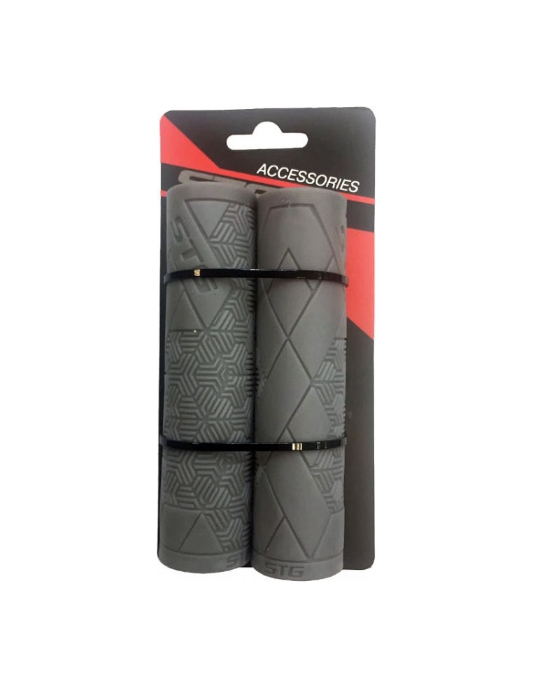 Грипсы STG Base 126мм серый Х112394 4680173744572 Велоаксессуары STG 250 ₽
