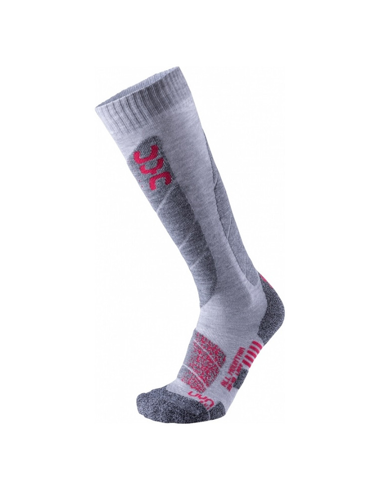 Носки UYN WS SKI ALL MOUNTAIN LADY G725 Light Grey Melange/Coral Р:35-36 8054216260750 Термоноски UYN 2 390 ₽