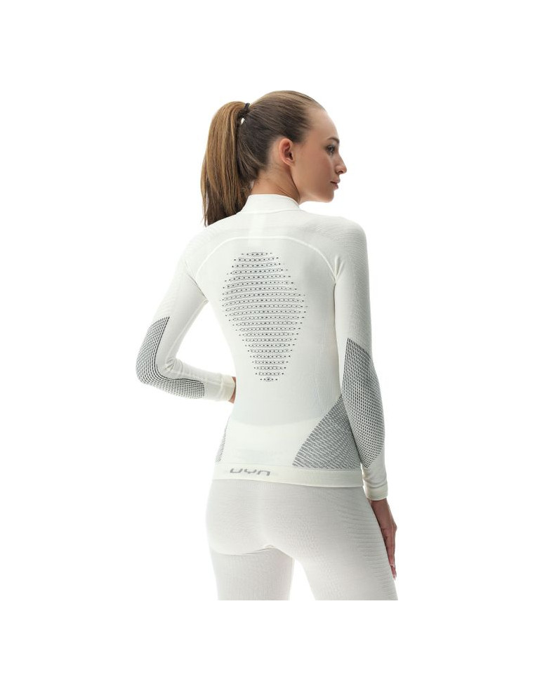 Термобелье кофта UYN WS FUSYON UW SHIRT W361 Snow White/Anthracite/Grey S/M 8054216274597 Термобелье женское UYN 14 790 ₽