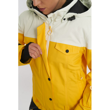 Комбинезон COOL ZONE TAIGA белый/темно-желтый/черный Р:XS 1600001822336 Комбинезоны COOL ZONE 29 800 ₽