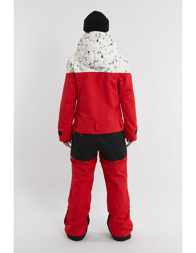 Комбинезон COOL ZONE TAIGA принт горнолыжный/красный Р:XS 1600001822237 Комбинезоны COOL ZONE 30 400 ₽