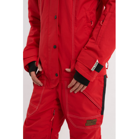 Комбинезон COOL ZONE TAIGA принт горнолыжный/красный Р:XS 1600001822237 Комбинезоны COOL ZONE 30 400 ₽