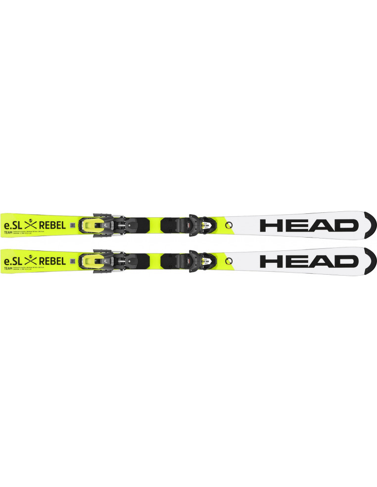 Горные лыжи HEAD WC Rebels e.SL RD Team SW RP WCR T white-neon yellow 138 + EVO 9 GW CA BR 85 2200000033710 Горные лыжи в Уфе HEAD 43 590 ₽