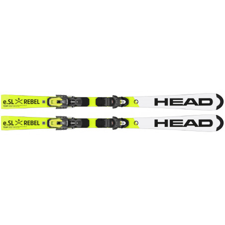 Горные лыжи HEAD WC Rebels e.SL RD Team SW RP WCR T white-neon yellow 138 + EVO 9 GW CA BR 85 2200000033710 Горные лыжи в Уфе HEAD 43 590 ₽