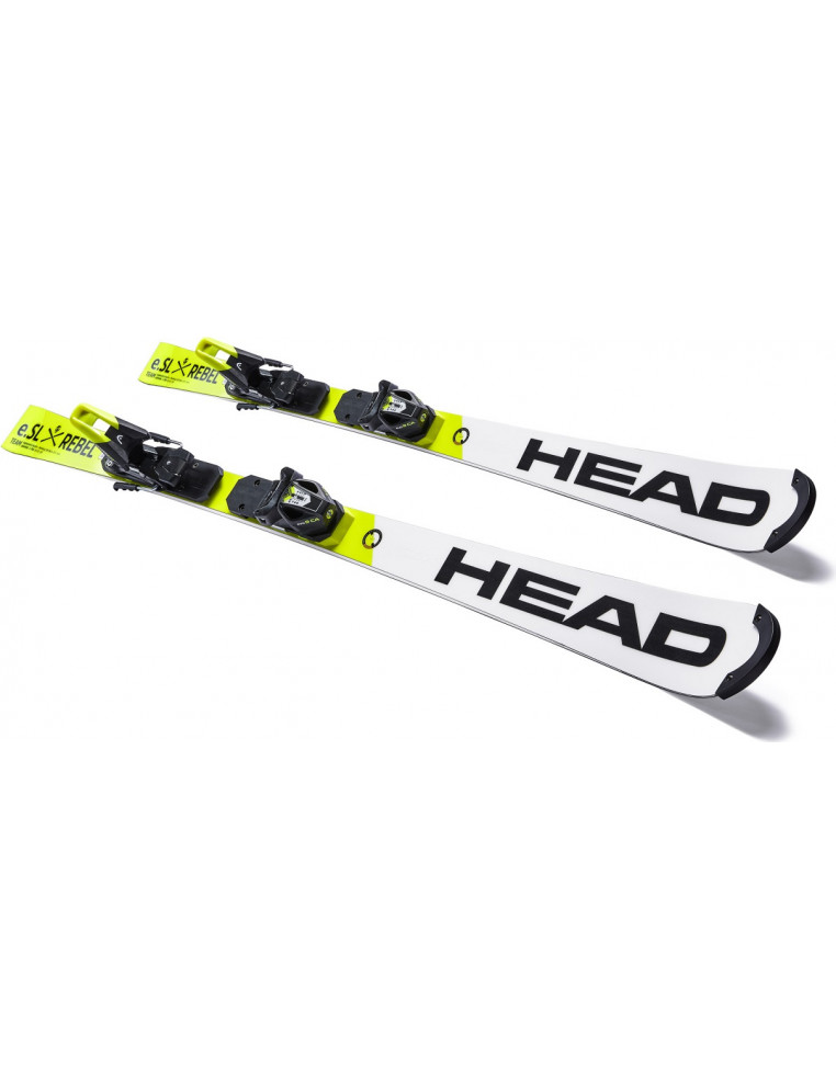 Горные лыжи HEAD WC Rebels e.SL RD Team SW RP WCR T white-neon yellow 126 + EVO 9 GW CA BR 85 2200000033697 Горные лыжи в Уфе HEAD 49 950 ₽