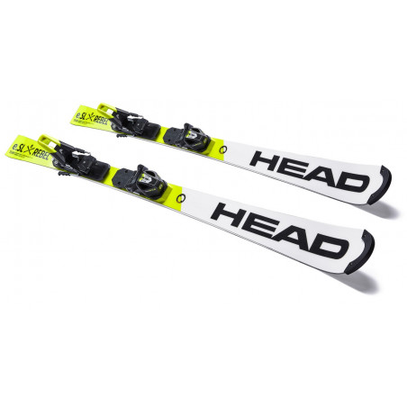 Горные лыжи HEAD WC Rebels e.SL RD Team SW RP WCR T white-neon yellow 132 + EVO 9 GW CA BR 85 2200000033703 Горные лыжи в Уфе HEAD 49 950 ₽