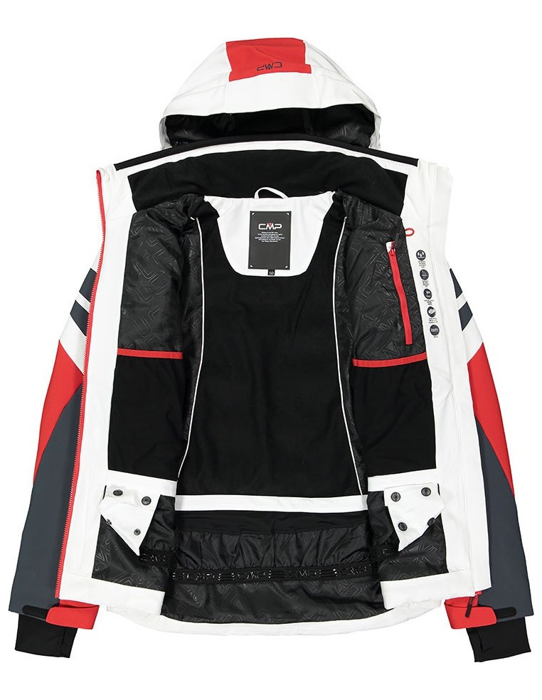Куртка мужская CMP MAN JACKET ZIP HOOD BIANCO (Белый) P:52 8057153498262 Куртки CMP 24 790 ₽